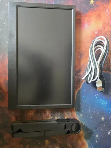 Monitor portátil 11.6 polegadas, tela lcd 1366x768 com HDMI e auto falantes