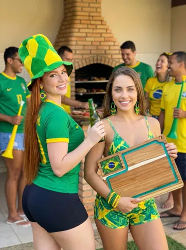 Copa do Mundo 2026! Tábua de corte madeira Teca.. Copa 26! churrasco com a galera!