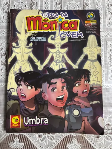 Gibi Turma da Mônica jovem (edição especial que brilha no escuro)