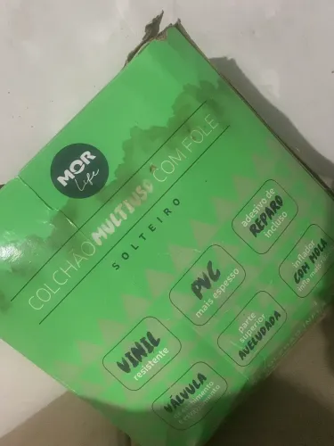 COLCHÃO INFLÁVEL MOR LIFE SOLTEIRO - SEMINOVO