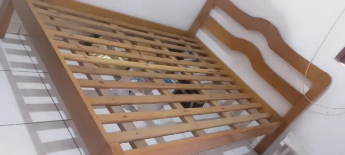 Estrado Madeira Maciça Casal (ENTREGA GRÁTIS)