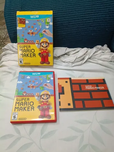 Jogo Super Mario Maker Wii U Box Completo