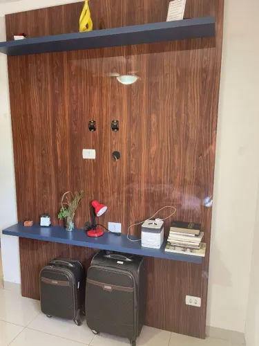 Painel TV Grande MDF 2.65x1,80m (Chapa 5cm) - Sistema Fácil de Encaixe por Trilho