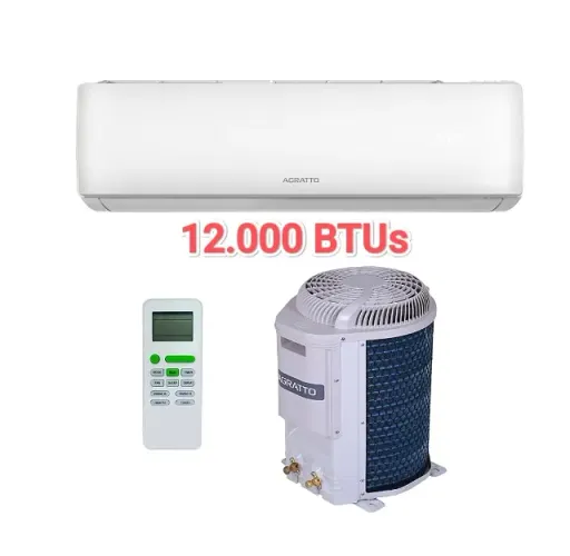 Ar Split Agratto 12000 BTUs + Novo + Nota + 1 Ano Garantia + Cartão 12x*!!! 