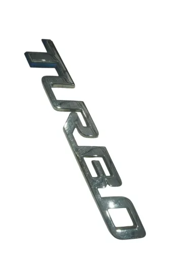 Emblema Azul Cromado Turbo Onix Tracker 2020 A 2025 Et3923 Cromado/azul