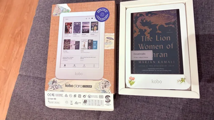E-reader Kobo Clara Colour 16gb Pack Com Capa