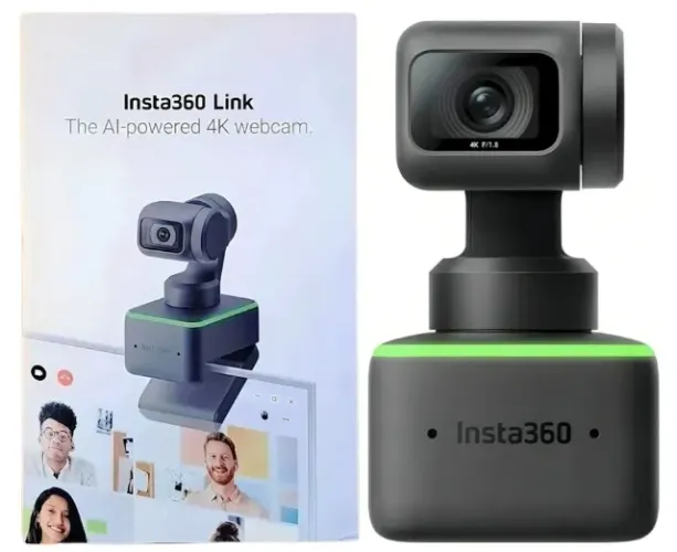 Insta 360 Link com IA 4K