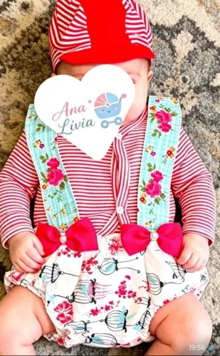 Conjuntinho para bebe 3 peças . Muito lindas