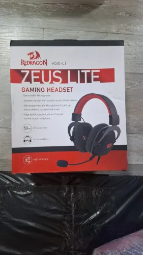 Fone ouvido Headset Gamer Redragon Zeus Lite