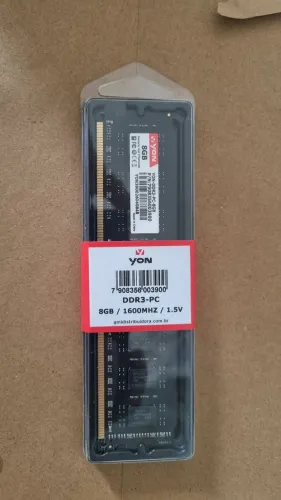 Memória RAM 8Gb DDR3