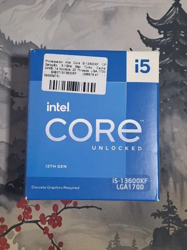 Processador i5 13600KF Intel Core LGA1700 DDR4