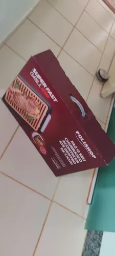 Churrasqueira elétrica grill da Polishop