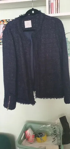 Blazer Tweed Azul Marinho - A Collection