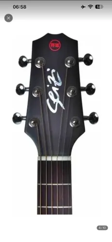 Violão Seizi Supreme Baby Kaiju Spruce Natural Satin com Bag