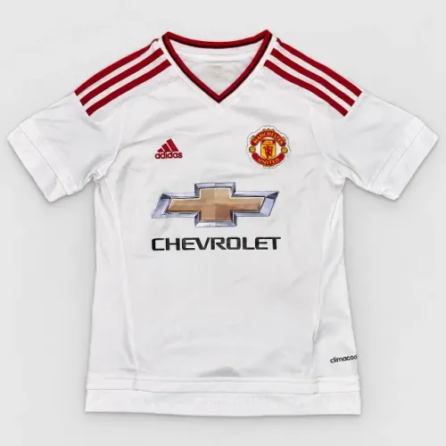 Camisa Manchester United 2015/16 Branca - Modelo Away Chevrolet