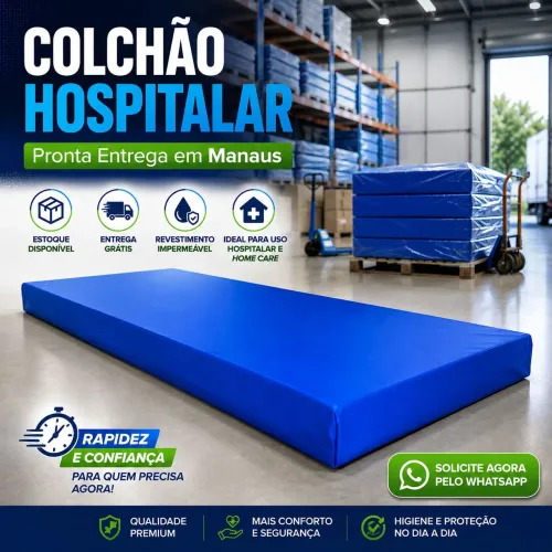 Colchão Hospitalar Ortobom 188x88x14cm