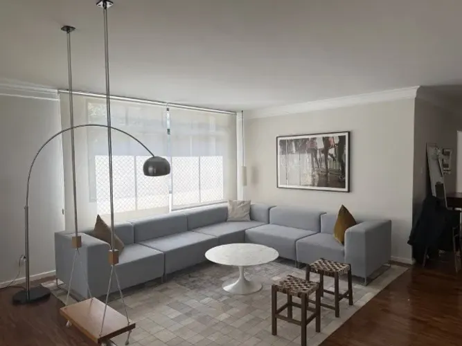 Sofá Living Divani Wall · Piero Lissoni · Modular em L · Restaurado