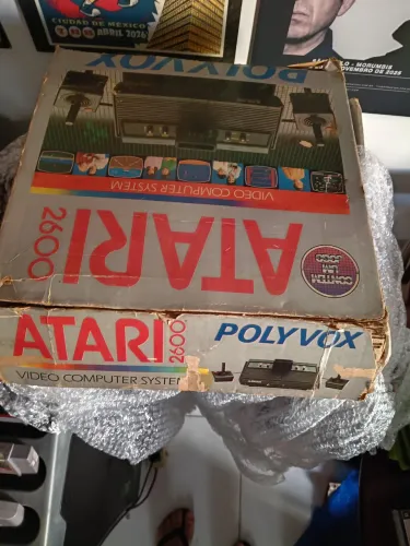 Atari 2600 completo na Caixa funcionando 