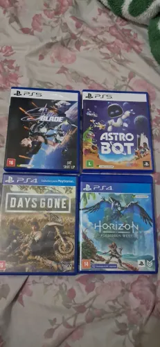 Jogos Playstation 4 e 5