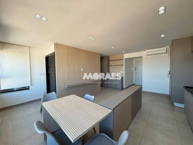 Apartamento com 1 quarto para alugar, 47 m² por R$ 2.500/mês - Piemonte - Bauru/SP