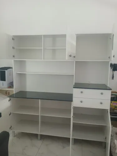 Armário de cozinha branco