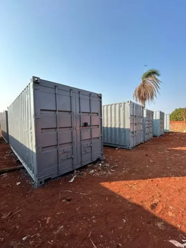 Aluguel de container barato e seguro em Campo Grande