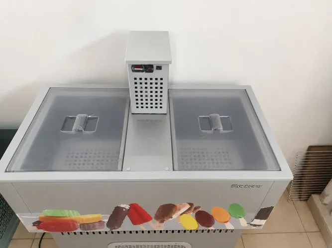 Maquina fabricação picolés/gelo saborizado