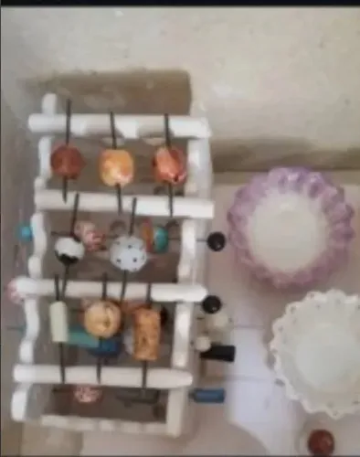 Cesto carrapicho para queima em fornos ceramicos 