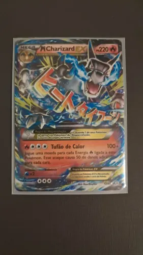 Cartinha pokemon Mega Charizard EX 2016 ultra rara