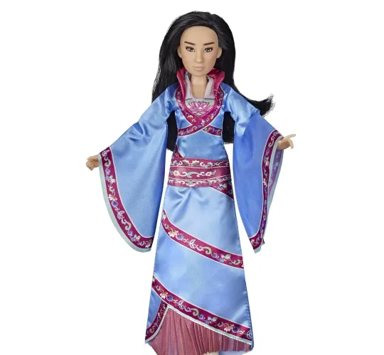 Boneca Mulan Disney Deluxe Reflexo Hasbro articulada