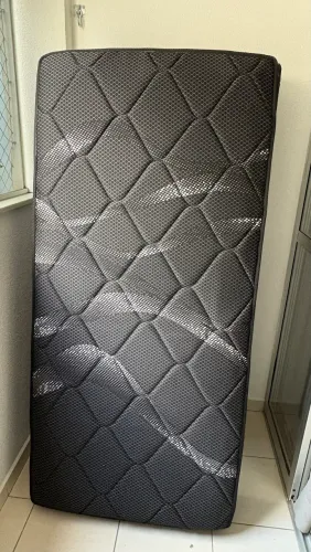 Cama box solteiro - Umaflex new Itália black