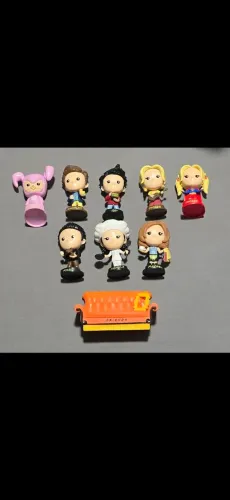 Coleção Bobs Friends 9 miniaturas 
