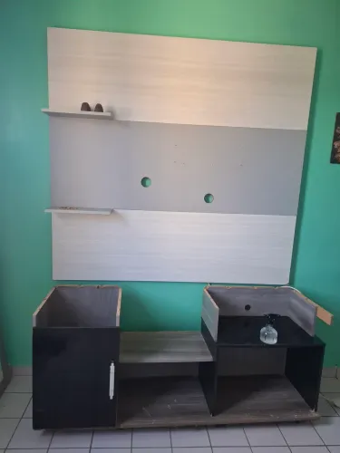 PAINEL PARA TV + RACK - PARA REFORMA OU REAPROVEITAMENTO