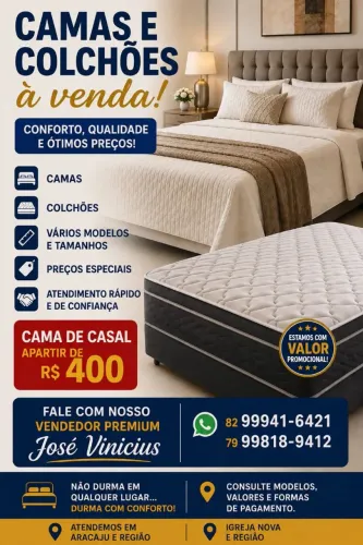 Camas de casal e solteiro diretamente de fabrica