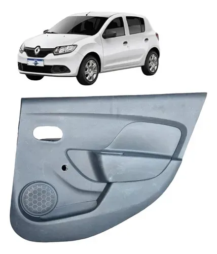 Forro Porta Traseira Direita Renault Sandero 2020 1.0 Uzad0