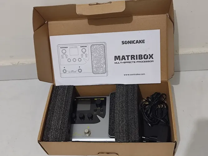 Pedaleira Matribox 1 zerada, completa