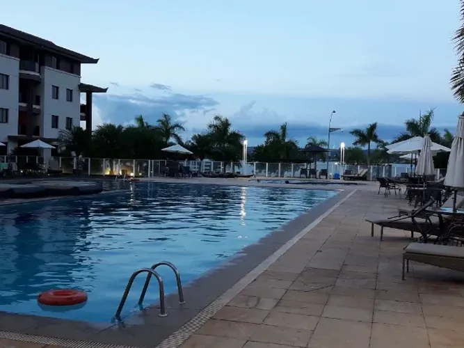 1 quarto lindo dentro de condomínio na asa norte com elevador e garagem