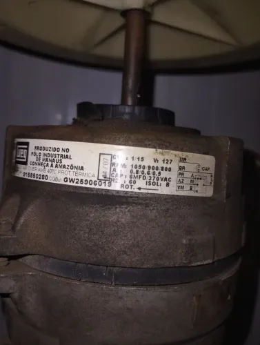 MOTOR VENTILADOR SPRIGER SILENTIA 7.500 BTUs 127VOLTs