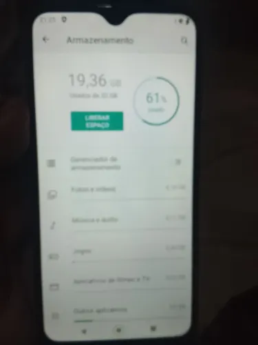 Lg k22 celular