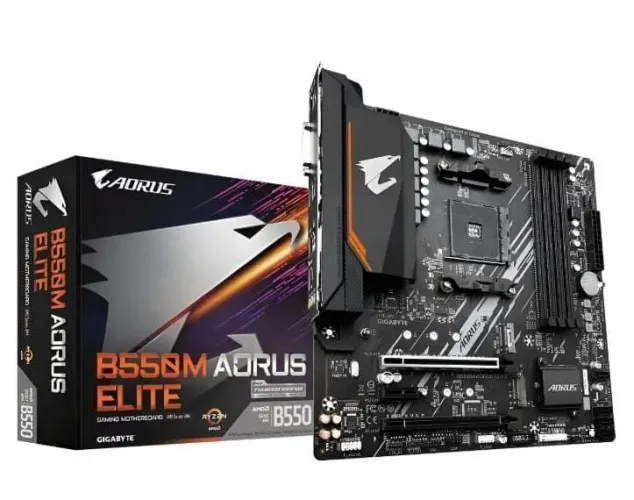 Placa Mãe B550M AORUS ELITE AMD AM4