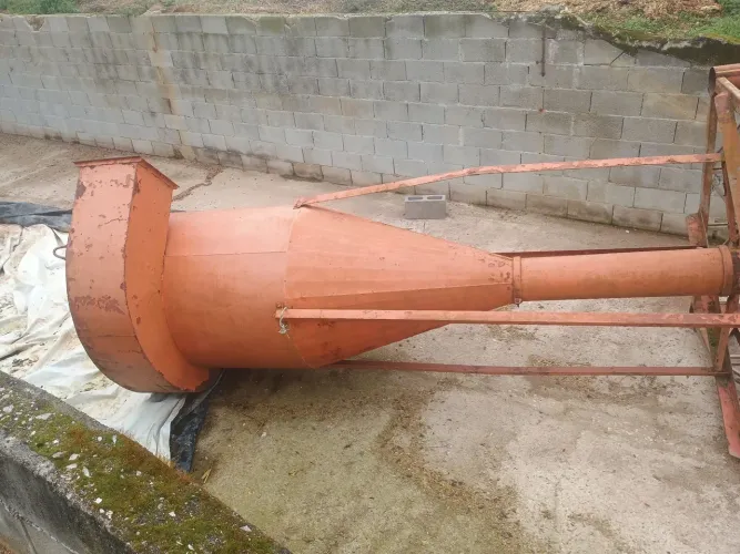 Ciclone para pré limpeza