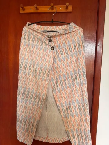 Saia Estampada Tam P Farm original