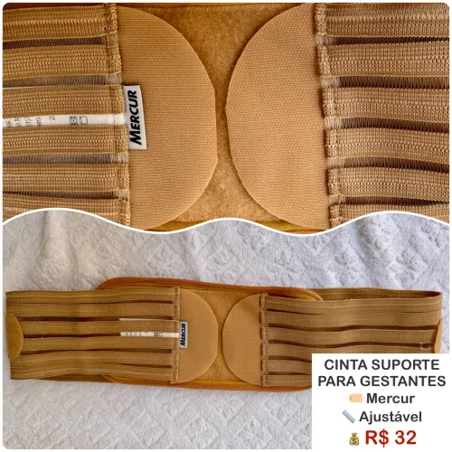 Cinta de Suporte de Lombar para Gestantes - Mercur