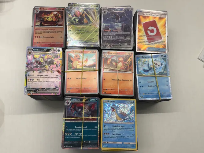 Lote com + de 2000 Cartas Pokemon originais Copag