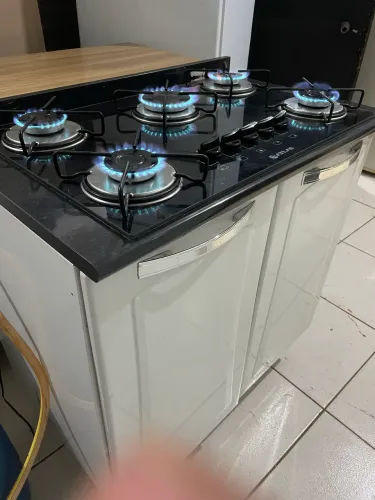 Cooktop atlas com balcão