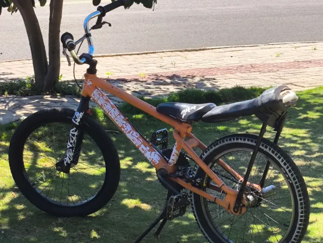Bike montadinha estilo BH aro 20 para grau