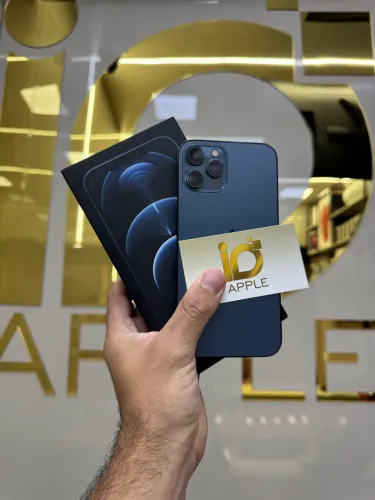 IPHONE 12 PRO MAX 128GB AZUL 5G SEMI NOVO COM CAIXA IMPECÁVEL