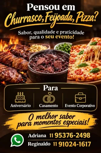 Festa Aniversário, Casamento ou Evento Corporativo