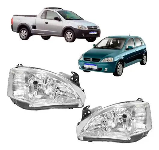 Farol Chevrolet Corsa Montana 2003 2004 2005 2006 2007 2008