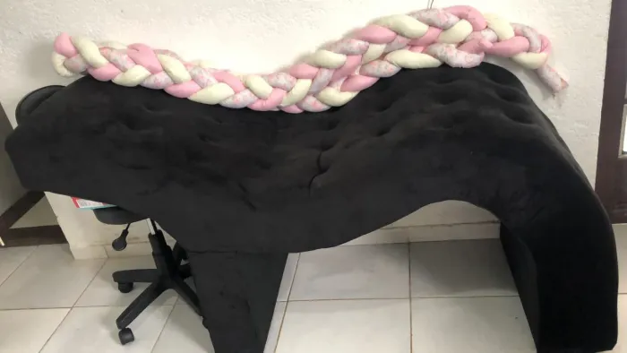 Maca estética estofada
